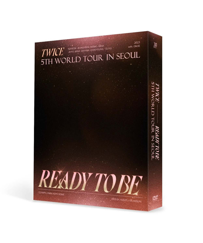 TWICE - TWICE 5TH WORLD TOUR [READY TO BE] IN SEOUL DVD - Kp | Kool Seoul - Buy Kpop Albums Online