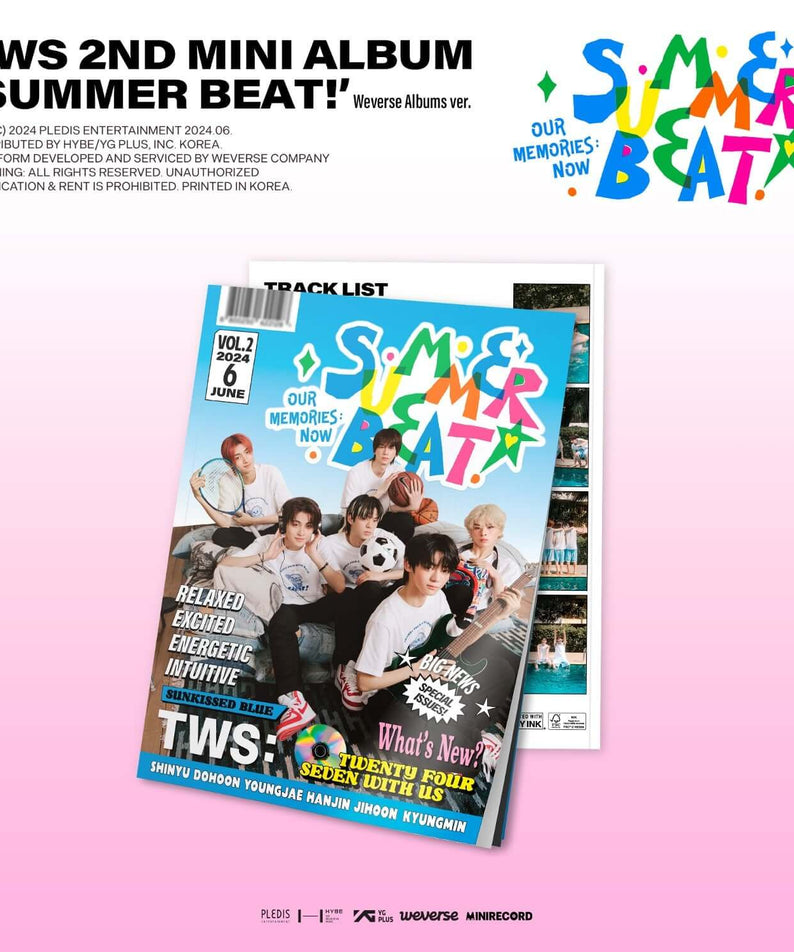 TWS - 2nd Mini Album [SUMMER BEAT!] (Weverse Albums ver.) -  | Kool Seoul - Buy Kpop Albums Online