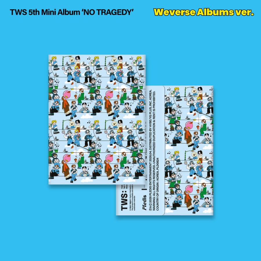 Tws - 5th Mini Album [No Tragedy] (Weverse Albums Ver.) - Kpop Album