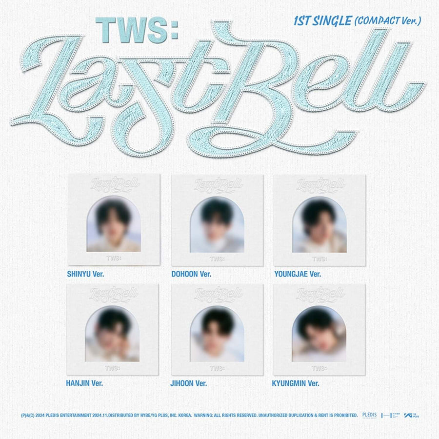 Tws - Tws 1st Single [Last Bell] (Compact Ver.) (Random 1 Of 6) - Kpop Album
