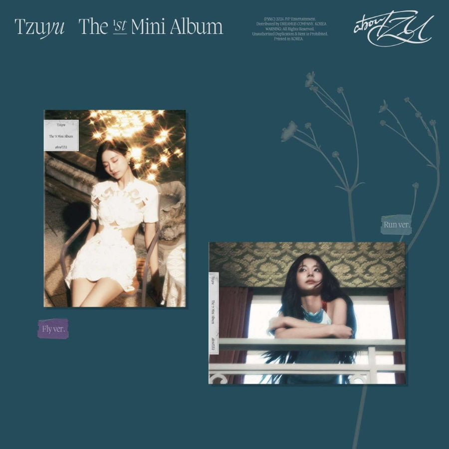 Tzuyu - 1st Album [Aboutzu] (Run Ver. / Fly Ver.) (Random) - Kpop Album
