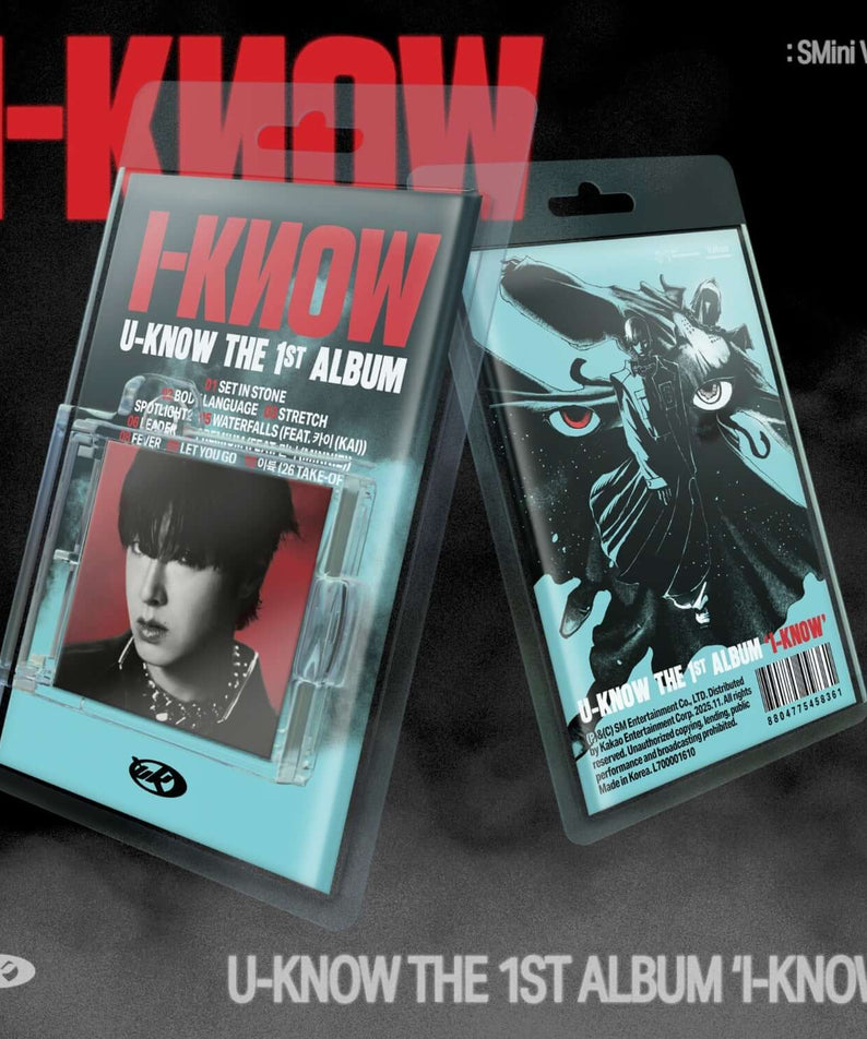 U-KNOW YUNHO - 1st Album [I-KNOW] (SMini Ver.)(Smart Album)  | Kool Seoul - Buy Kpop Albums Online