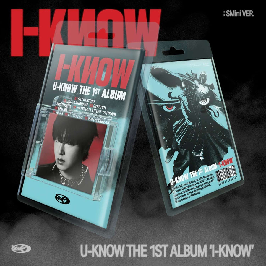 U-Know Yunho - 1st Album [I-Know] (Smini Ver.)(Smart Album) - Kpop Album