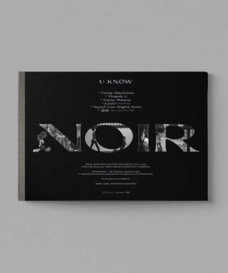 U-KNOW YUNHO - 2nd Album [NOIR] Crank Up ver. - Kpop Album | Kool Seoul - Buy Kpop Albums Online