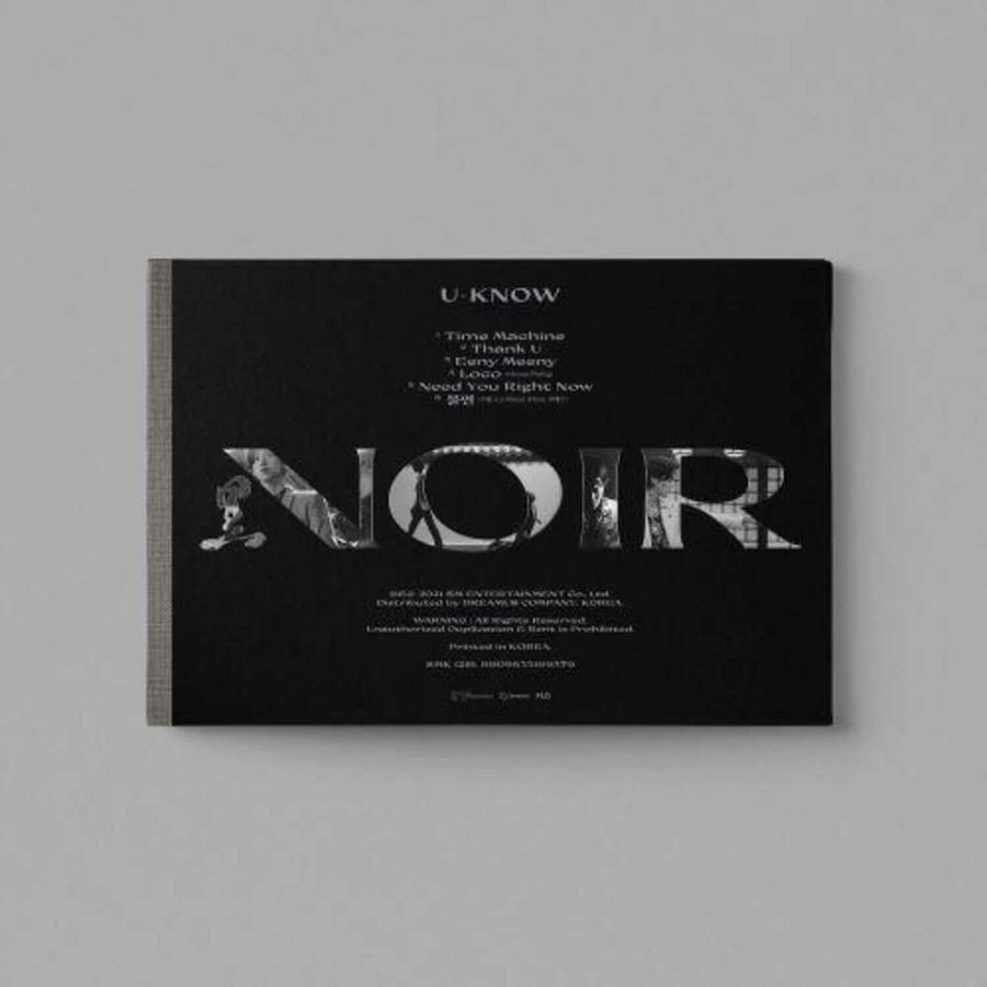 U-Know Yunho - 2nd Album [Noir] Crank Up Ver. - Kpop Album