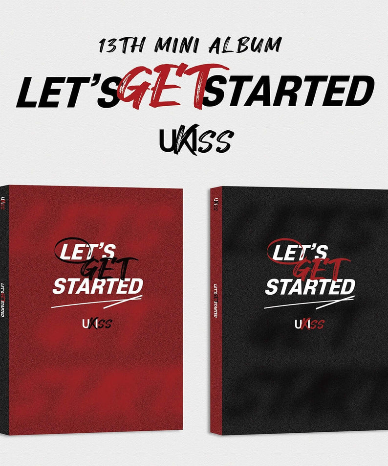 UKISS - 13th Album [LET’S GET STARTED] (Flash ver. / Shadow  | Kool Seoul - Buy Kpop Albums Online