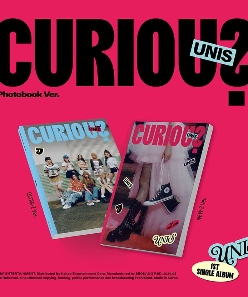 UNIS - 1st Album [CURIOUS] (Photobook Ver.) (Set) - Kpop Alb | Kool Seoul - Buy Kpop Albums Online
