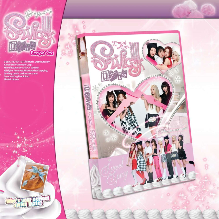 Unis - 2nd Album [Swicy] (Recipe Ver.) - Kpop Album