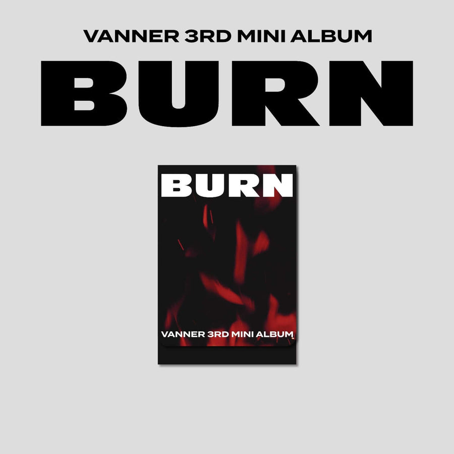 Vanner - 3rd Mini Album [Burn] Plve Ver. - Kpop Album