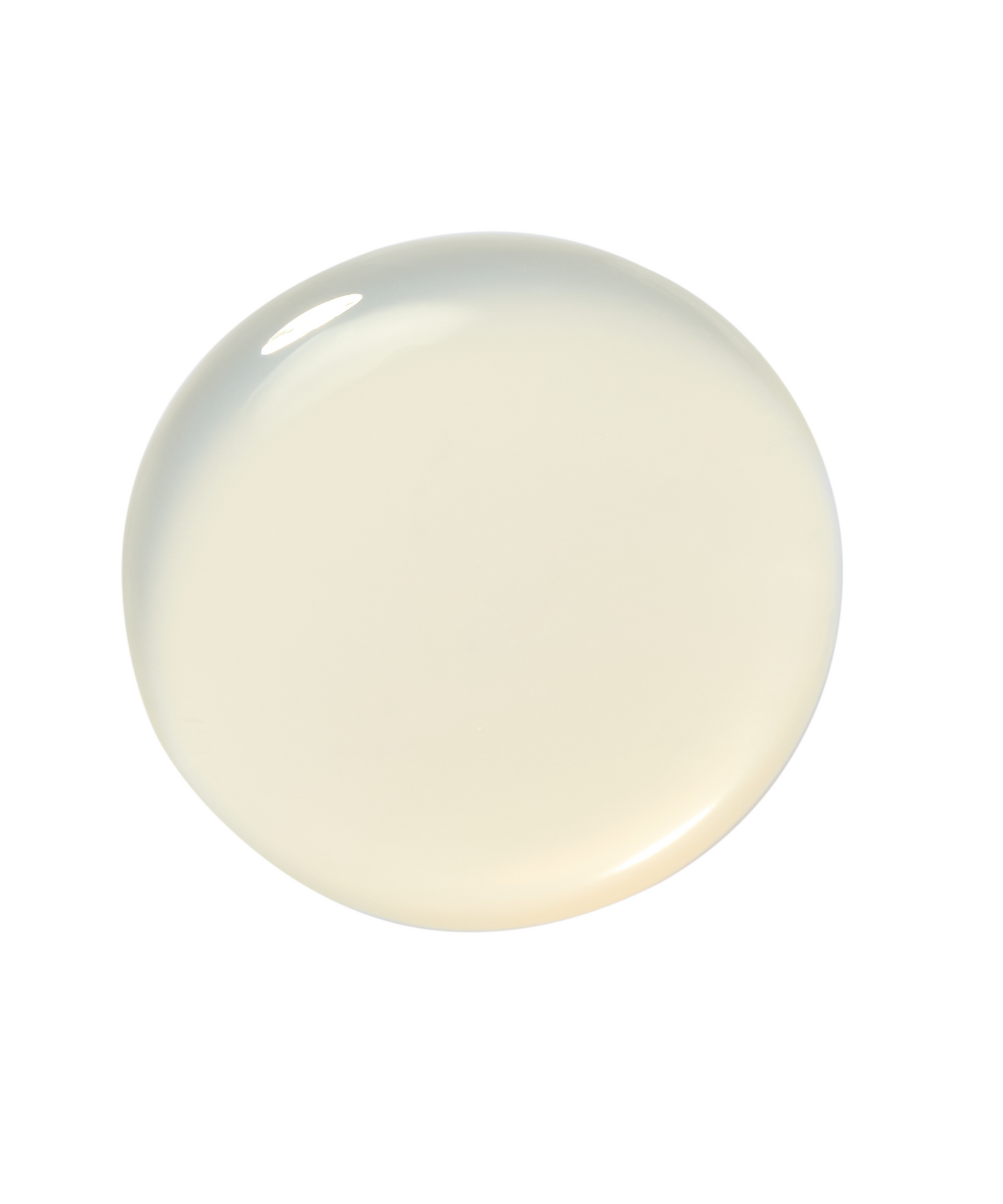 Texture of VIDIVICI Clear Gentle Calming Deep Oil 300ml showing its smooth, clear consistency.