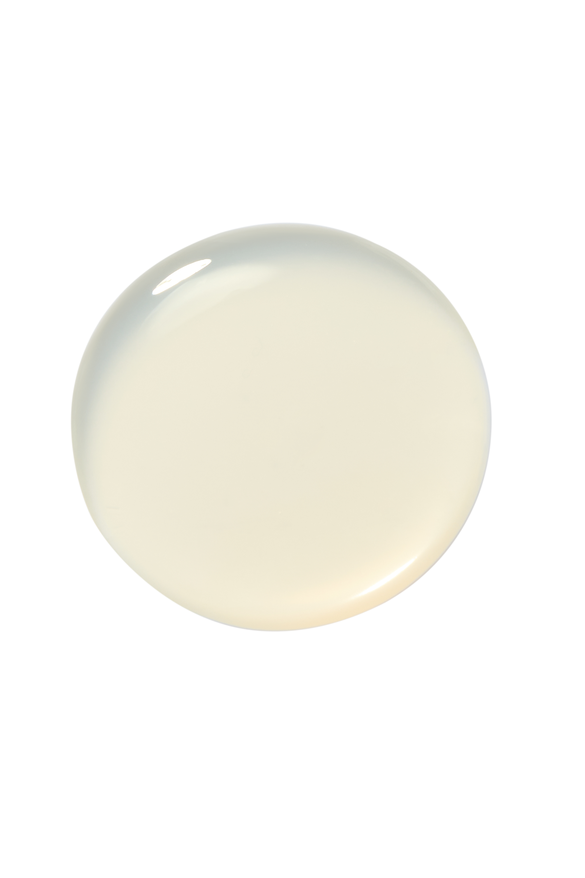 Texture of VIDIVICI Clear Gentle Calming Deep Oil 300ml showing its smooth, clear consistency.