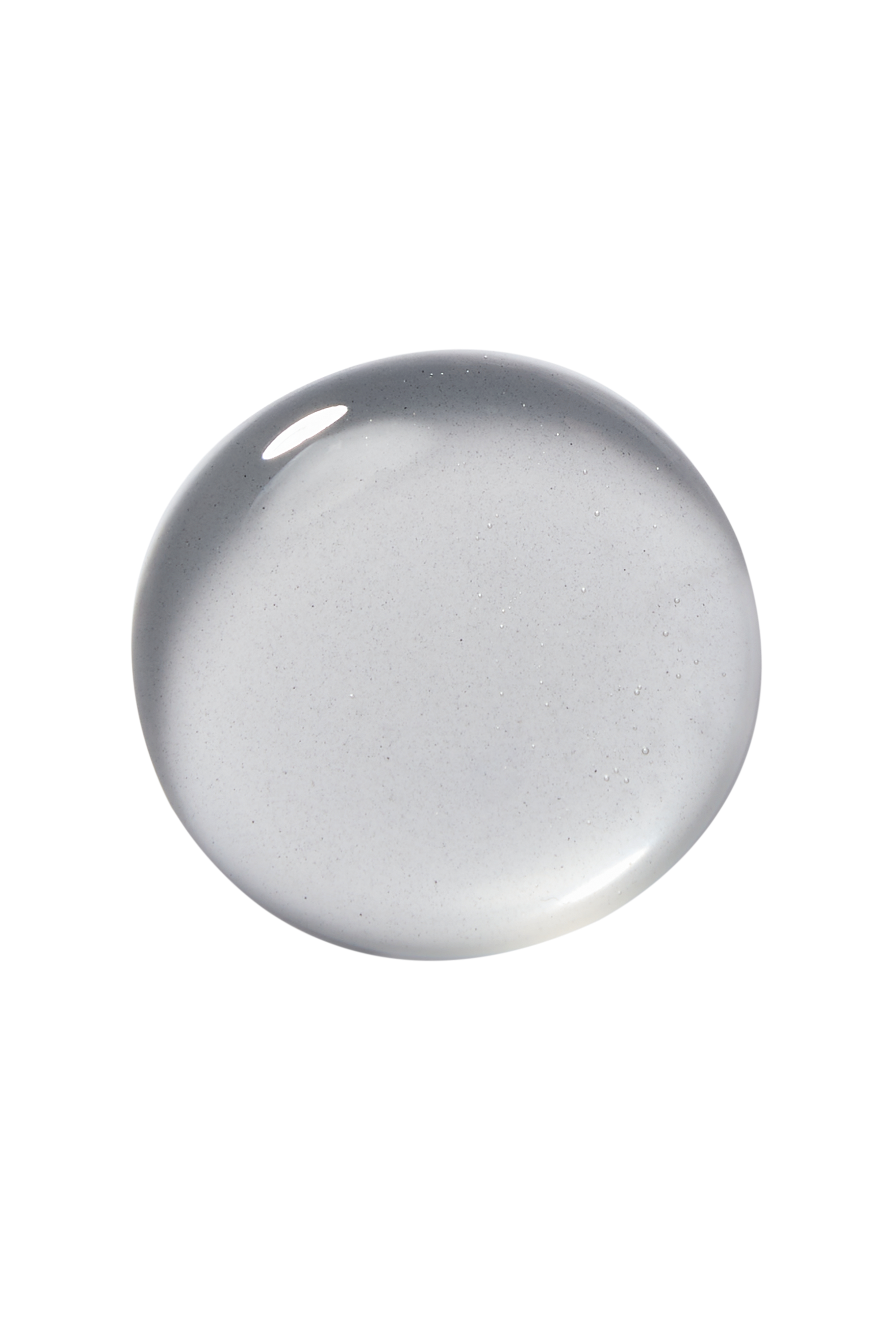 Drop of VIDIVICI Clear Pore Control Deep Cleansing Oil 300ml on white background showing texture and clarity.