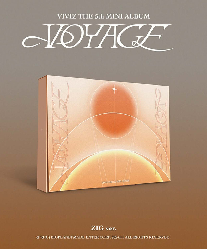 VIVIZ - THE 5th MINI ALBUM [VOYAGE] (ZIG ver.) - Kpop Album | Kool Seoul - Buy Kpop Albums Online