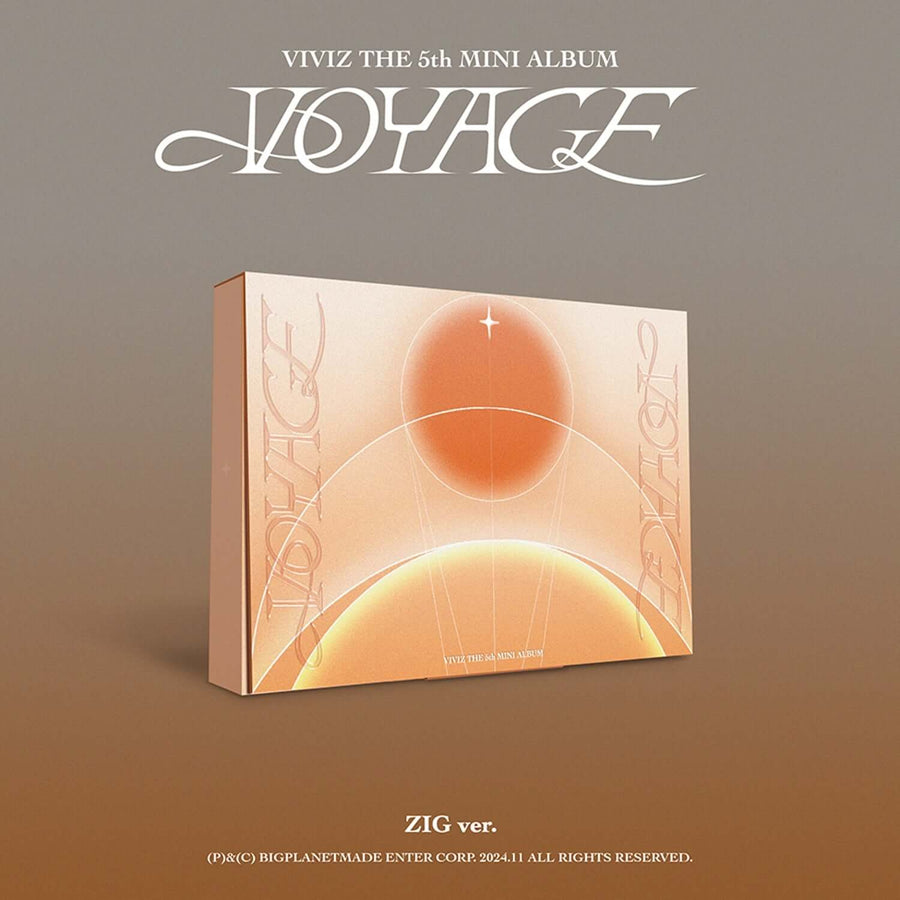 Viviz - The 5th Mini Album [Voyage] (Zig Ver.) - Kpop Album