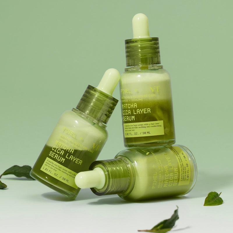 Vt Cosmetic Matcha Cica Layer Serum 30ml