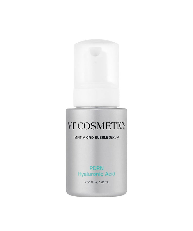 VT COSMETIC PDRN Hyaluronic Acid Mint Micro Bubble Serum 70ml bottle
