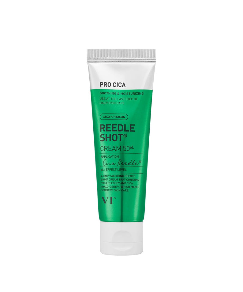 VT COSMETIC Pro Cica Riddleshot Cream 50g product image with tube packaging.