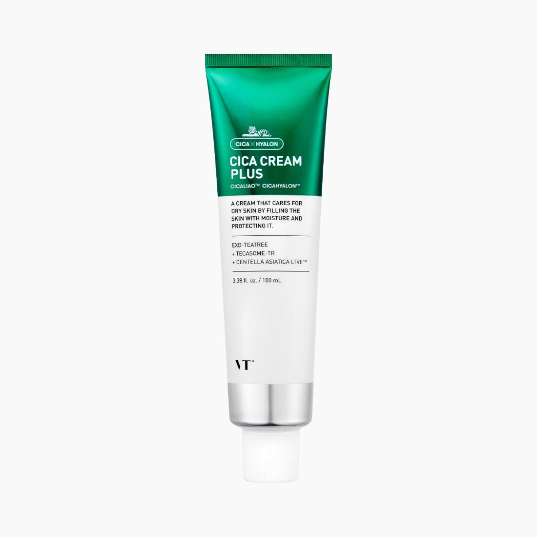 VT COSMETICS Cica Cream Plus - 100ml moisturizing tube for skin care and protection