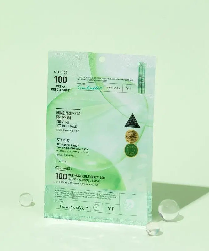 Vt Cosmetics  Reti-A Riddleshot 100 2-Step Hydrogel Mask (4 Sheets)