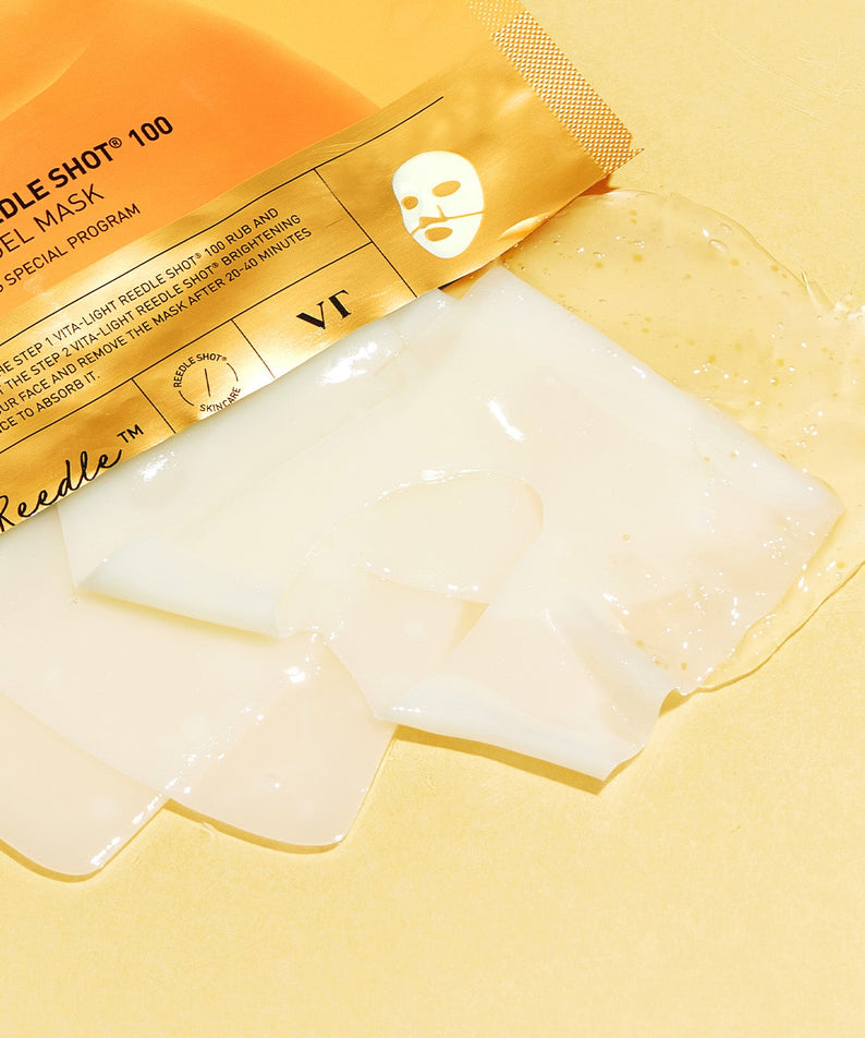 Vt Cosmetics  Vita-Lite Riddle Shot 100 2-Step Hydrogel Mask (4 Sheets)