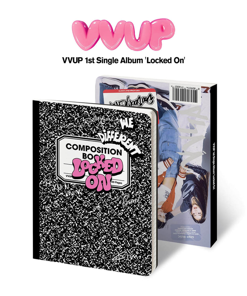 VVUP - 1st Single Album 'Locked On' - Kpop Album | Kool Seoul - Buy Kpop Albums Online
