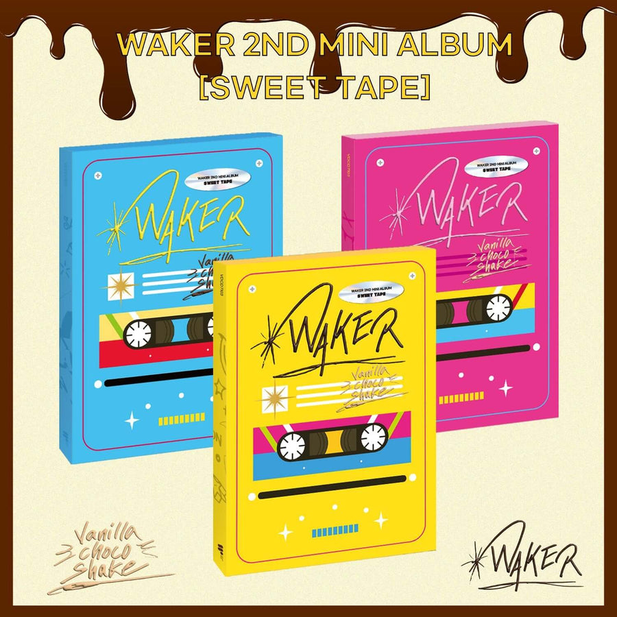 Waker - 2nd Album [Sweet Tape] (Random) - Kpop Album