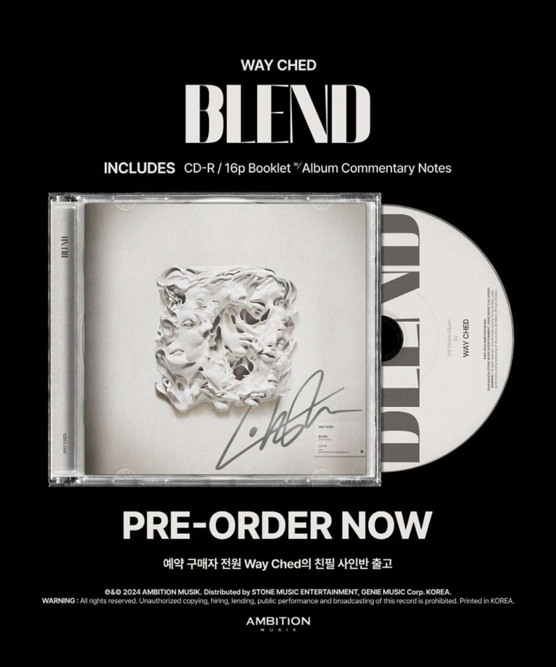 WAY CHED - [BLEND] - Kpop Album | Kool Seoul - Buy Kpop Albums Online