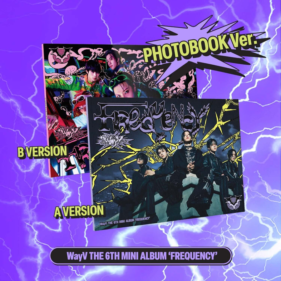 Wayv - 6th Album [Frequency] (Photo Book Ver.) (Random 1 Of 2) - Kpop Album
