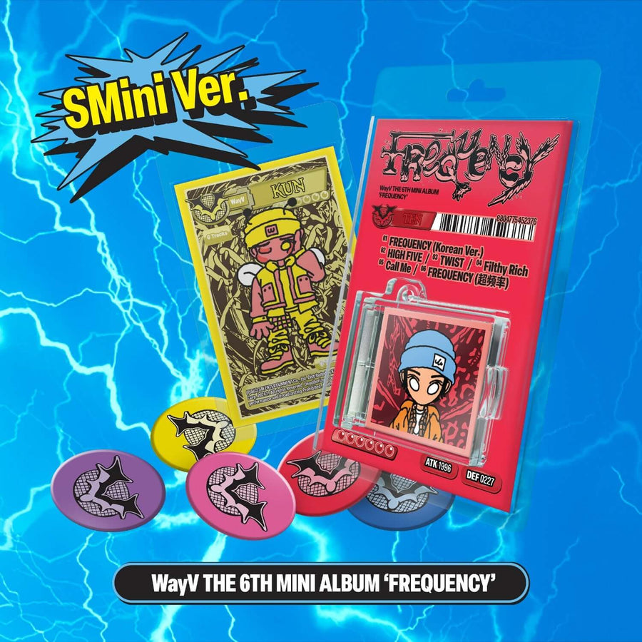 Wayv - 6th Album [Frequency] (Smini Ver.) (Random 1 Of 5) - Kpop Album