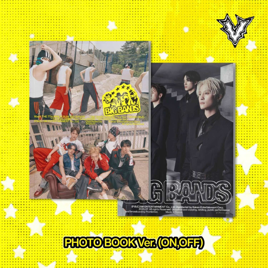 Wayv - 7th Album [Big Bands] (Photo Book Ver.) (Random 1 Of 2) - Kpop Album