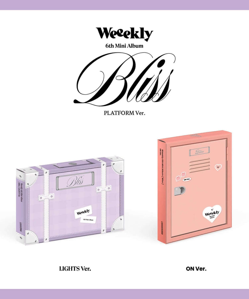 WEEEKLY - 6th Mini Album [Bliss] (Platform Ver.) (Random) -  | Kool Seoul - Buy Kpop Albums Online
