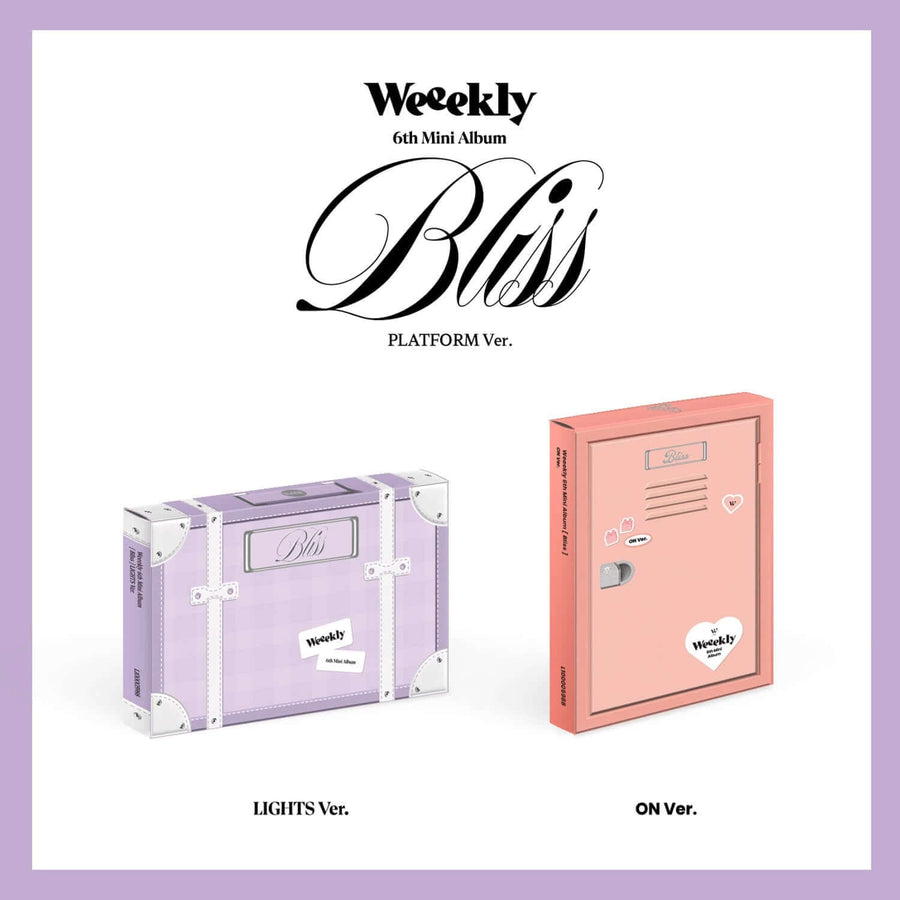 Weeekly - 6th Mini Album [Bliss] (Platform Ver.) (Random) - Kpop Album