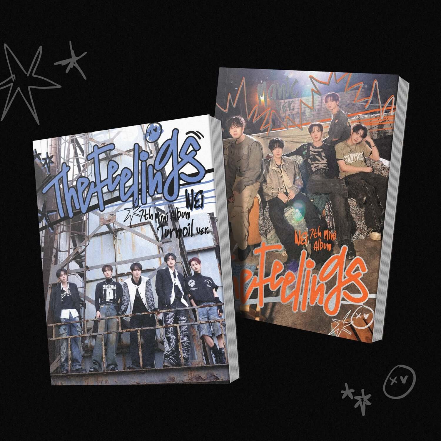 WEI - 7th Album [The Feelings] (Manic ver./Turmoil ver.) (Se | Kool Seoul - Buy Kpop Albums Online