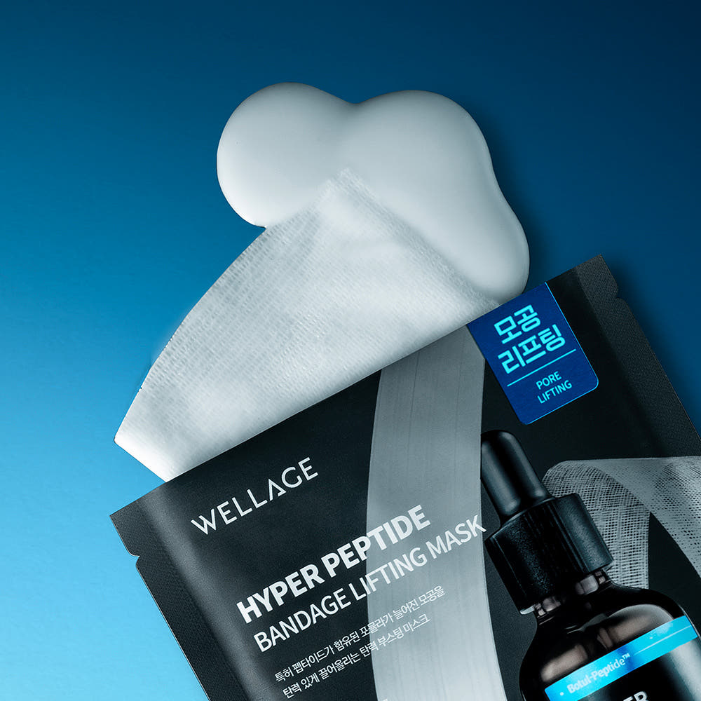 Wellage  Hyper Peptide Bandage Lifting Mask 25mlx5 Sheets