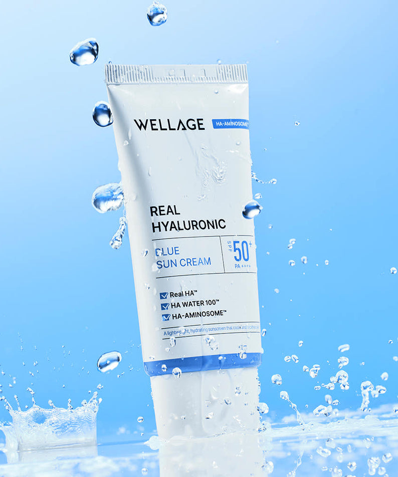 Wellage  Real Hyaluronic Blue Sunscreen 50ml