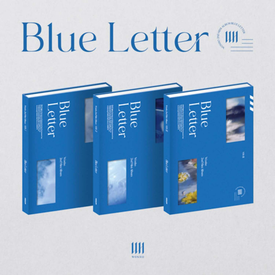 Wonho - 2nd Album [Blue Letter] (Random) - Kpop Album