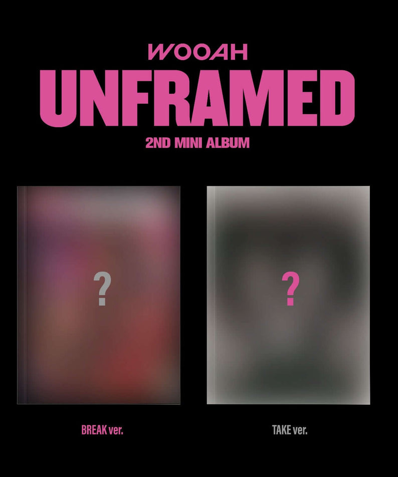 WOOAH - [UNFRAMED] (BREAK ver. / TAKE ver.) (Random) - Kpop  | Kool Seoul - Buy Kpop Albums Online