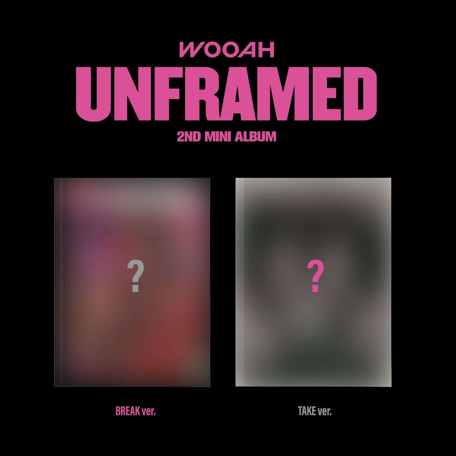 Wooah - [Unframed] (Break Ver. / Take Ver.) (Set) - Kpop Album