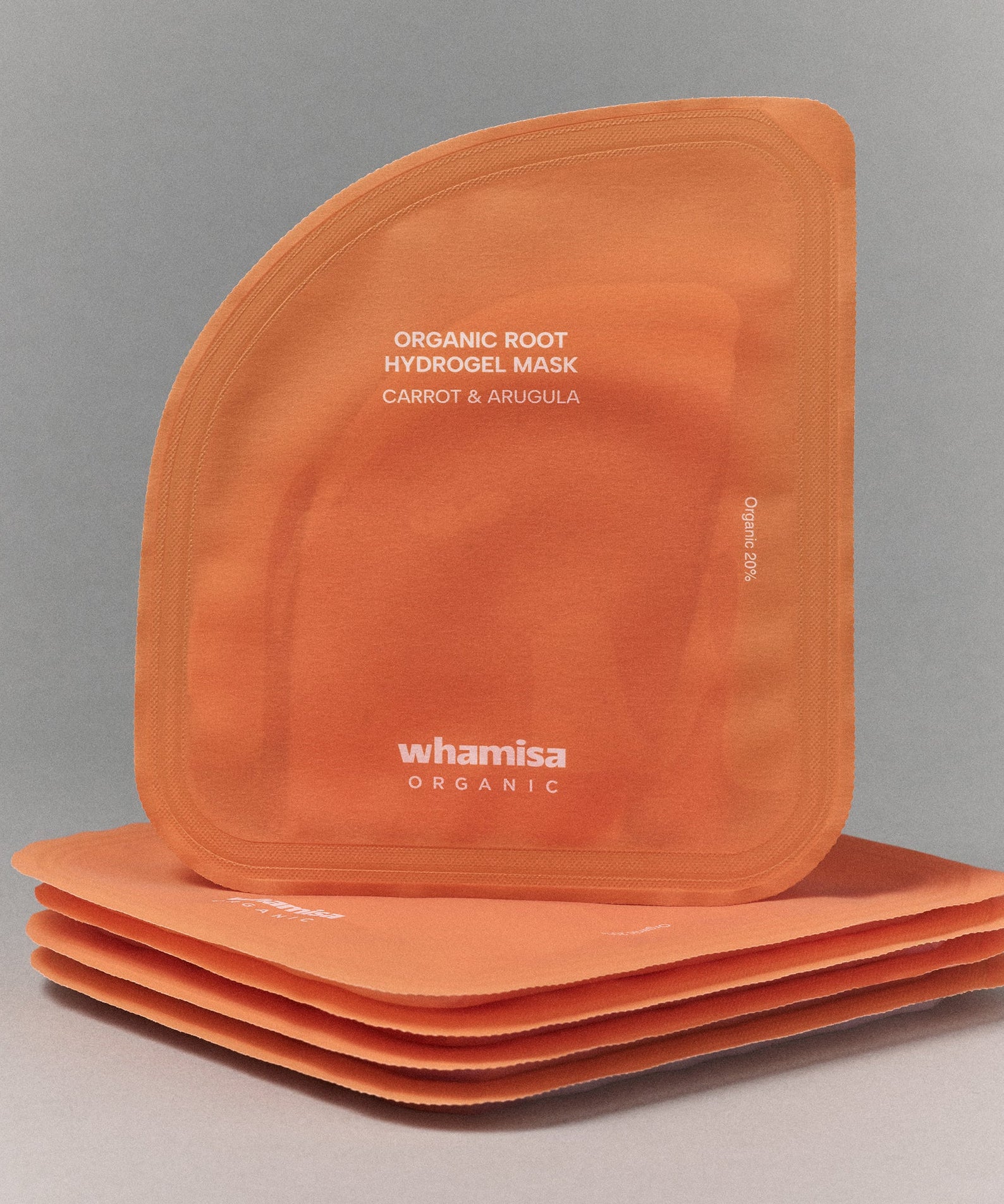 WHAMISA Organic Root Hydrogel Mask Carrot & Arugula
