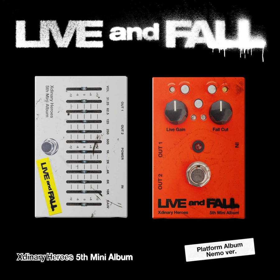 Xdinary Heroes - 5th Album [Live And Fall] (Platform Album Nemo Ver.) (Set Of 2) - Kpop Album