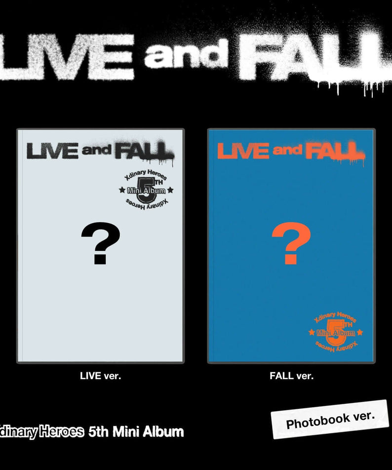 XDINARY HEROES - 5th Album [LIVE and FALL] (Set of 2) - Kpop | Kool Seoul - Buy Kpop Albums Online