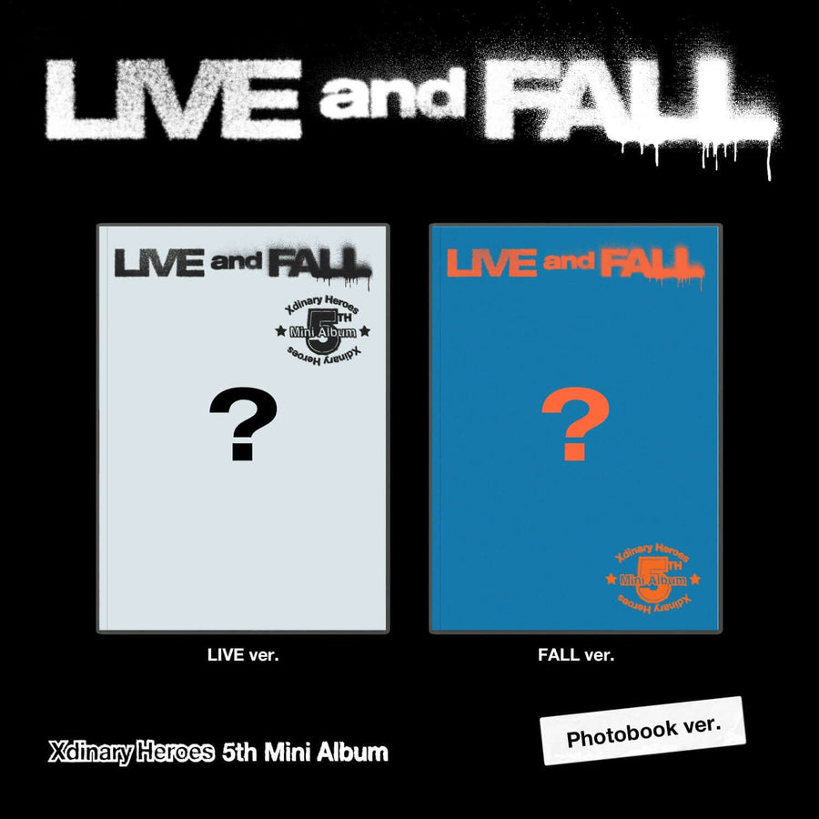 Xdinary Heroes - 5th Album [Live And Fall] (Set Of 2) - Kpop Album
