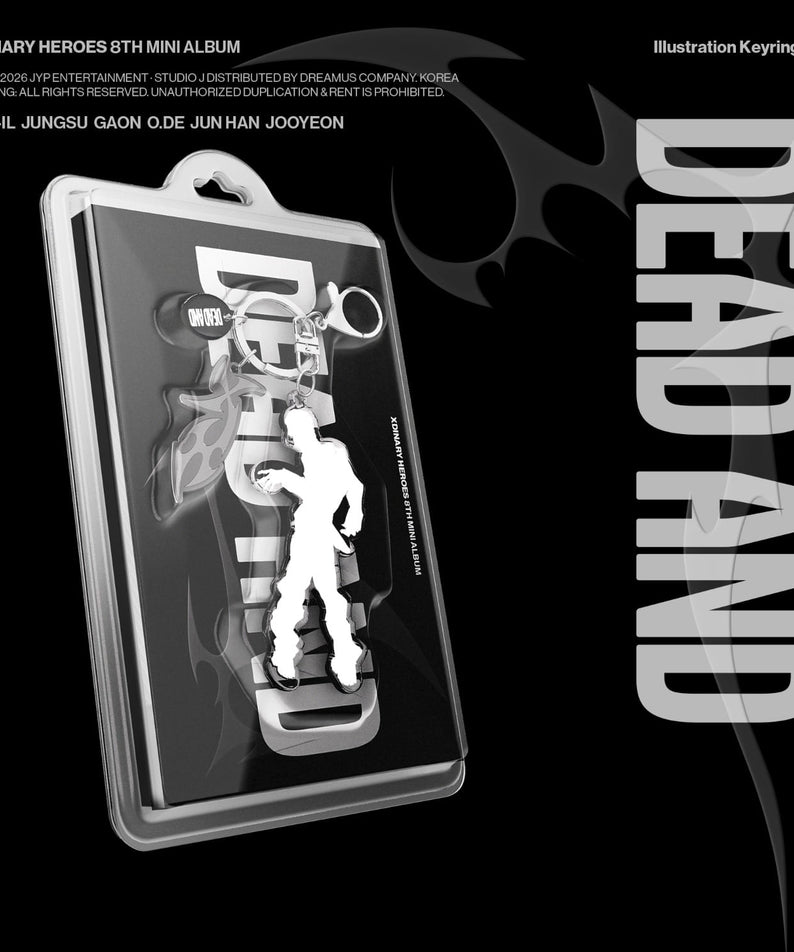 XDINARY HEROES - DEAD AND (Illustration Keyring ver.) (Rando | Kool Seoul - Buy Kpop Albums Online