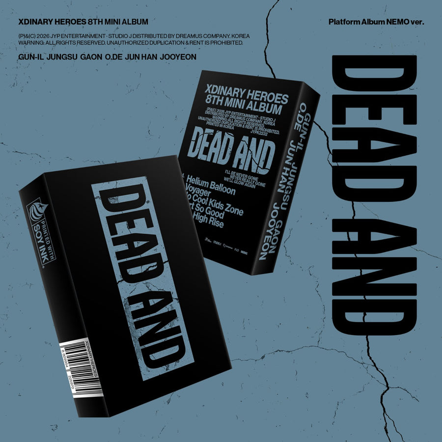 Xdinary Heroes - Dead And (Platform Album Nemo Ver.) - Kpop Album