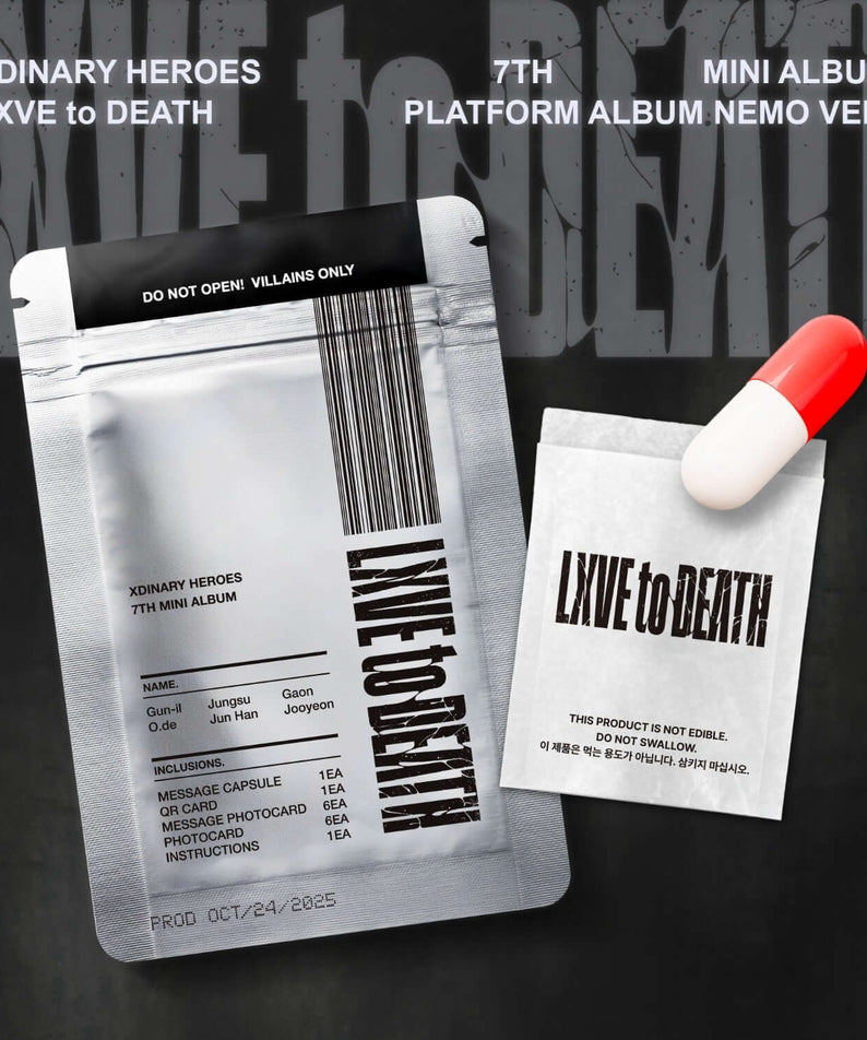 XDINARY HEROES - [LXVE to DEATH] - Kpop Album | Kool Seoul - Buy Kpop Albums Online