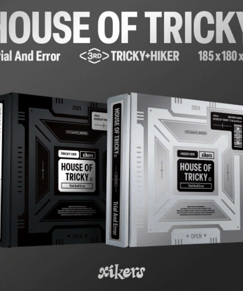 XIKERS - 3RD MINI ALBUM [HOUSE OF TRICKY : Trial And Error]  | Kool Seoul - Buy Kpop Albums Online