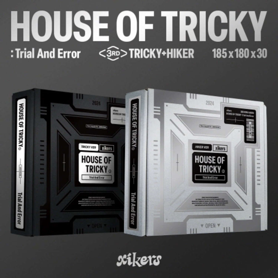 Xikers - 3rd Mini Album [House Of Tricky : Trial And Error] (Set Of 2) - Kpop Album