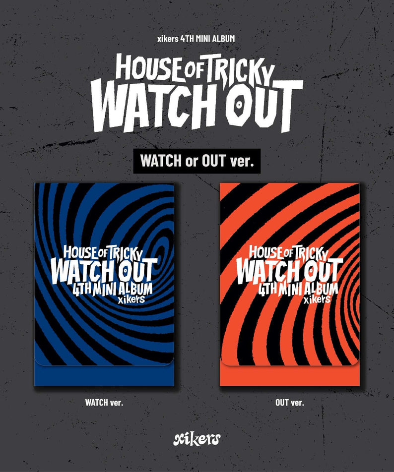XIKERS - 4TH MINI ALBUM [HOUSE OF TRICKY : WATCH OUT] (WATCH | Kool Seoul - Buy Kpop Albums Online