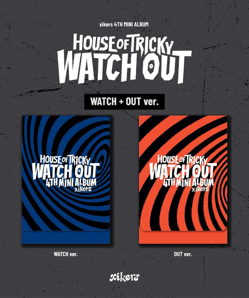 XIKERS - 4TH MINI ALBUM [HOUSE OF TRICKY : WATCH OUT] (WATCH | Kool Seoul - Buy Kpop Albums Online
