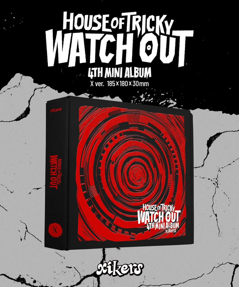 XIKERS - 4TH MINI ALBUM [HOUSE OF TRICKY : WATCH OUT] (X ver | Kool Seoul - Buy Kpop Albums Online